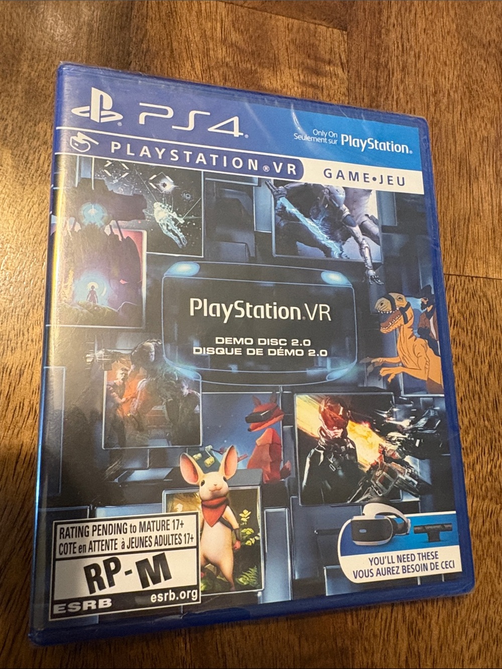 PlayStation VR Demo Disc 2.0 - Blue Case(SEALED)
